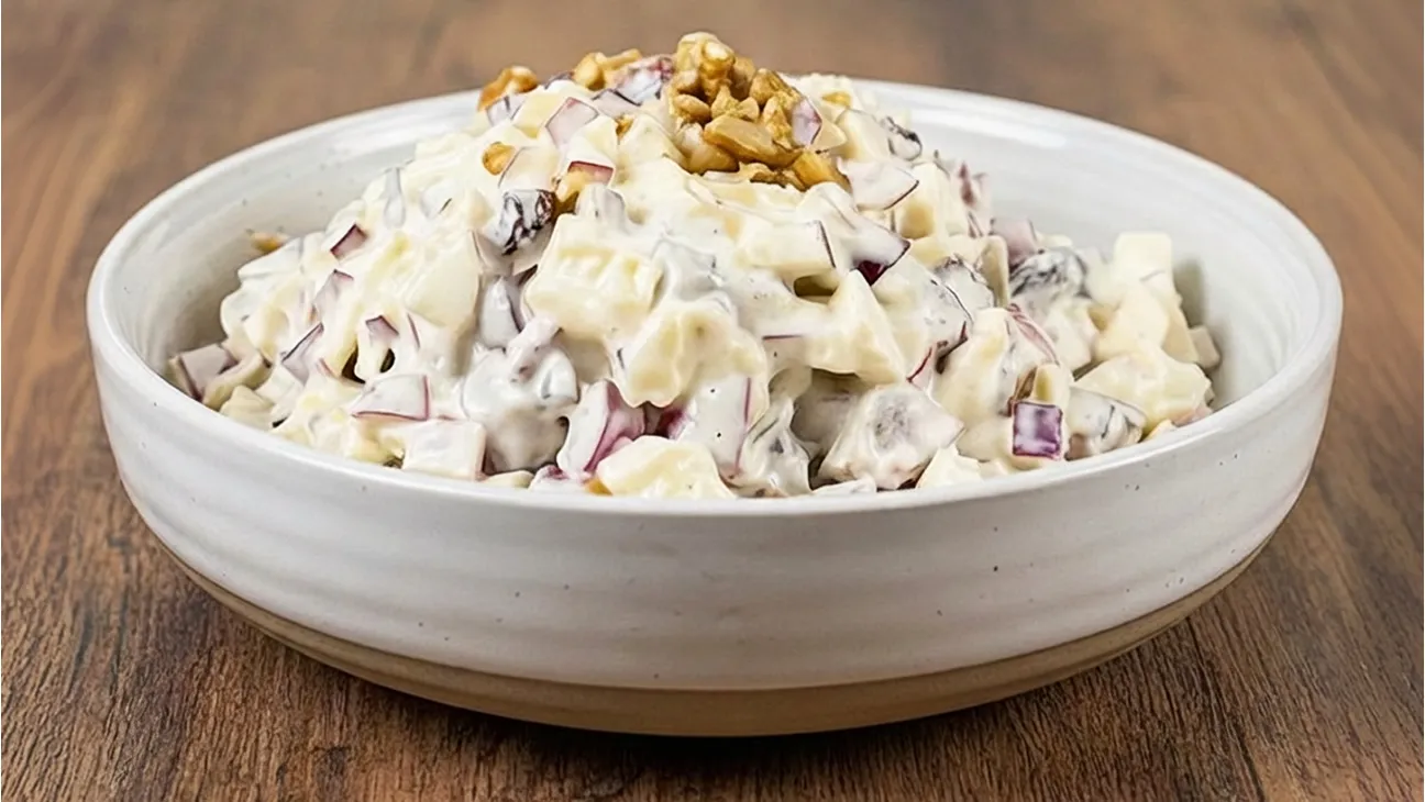 Christmas Grandma Salad (Waldorf salad)
